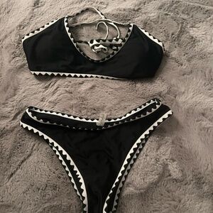 Amazon Black and White Bikini